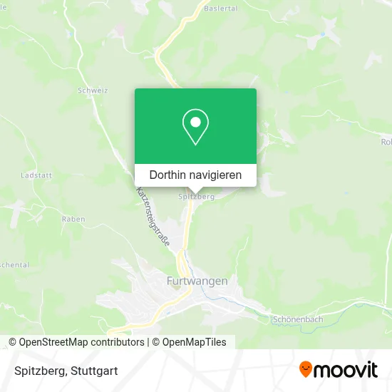 Spitzberg Karte