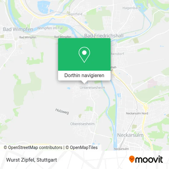 Wurst Zipfel Karte