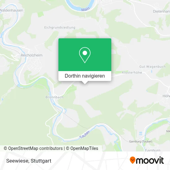 Seewiese Karte
