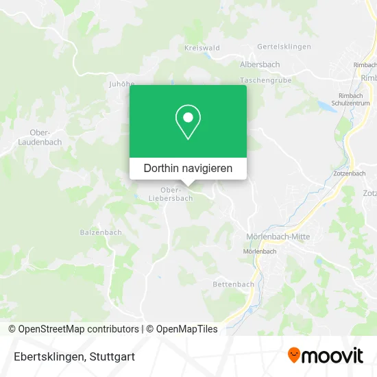 Ebertsklingen Karte