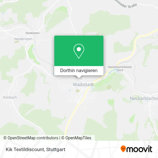 Kik Textildiscount Karte