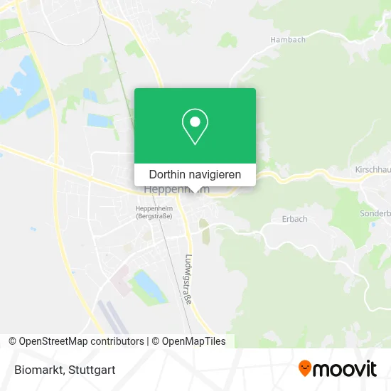Biomarkt Karte