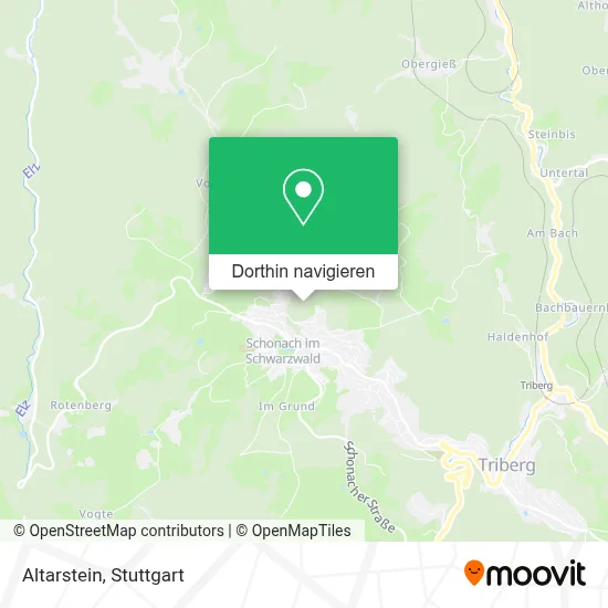 Altarstein Karte