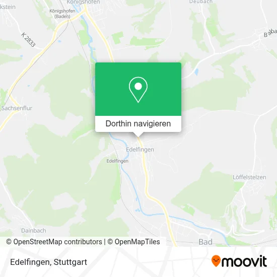 Edelfingen Karte