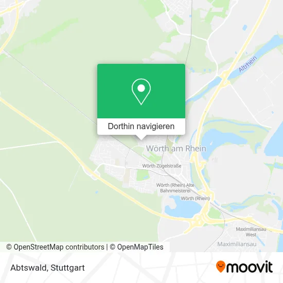 Abtswald Karte