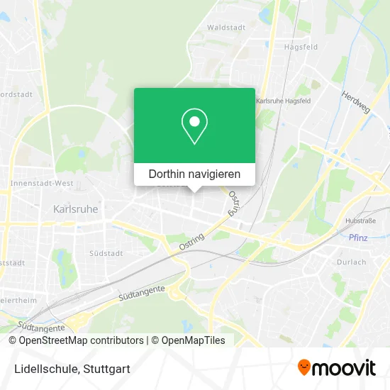 Lidellschule Karte