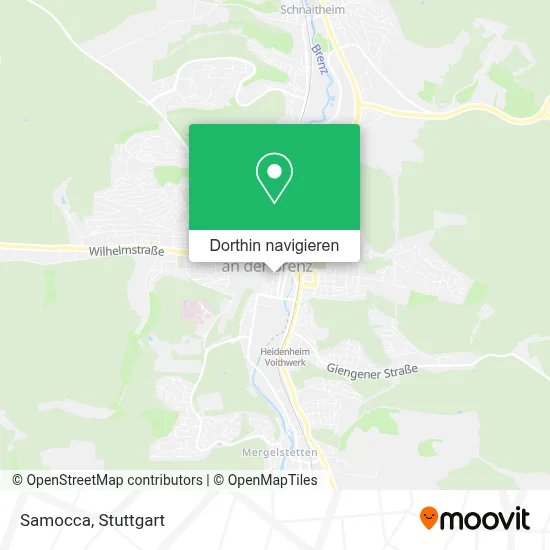 Samocca Karte
