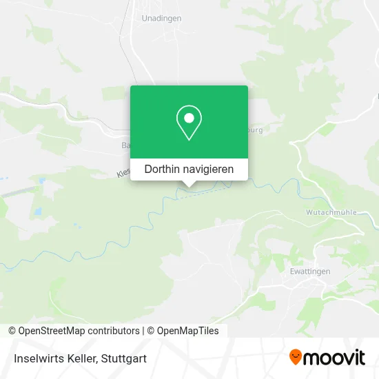 Inselwirts Keller Karte
