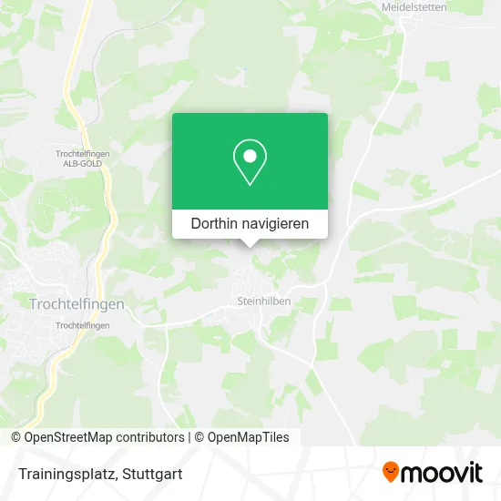 Trainingsplatz Karte