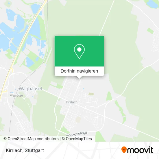 Kirrlach Karte