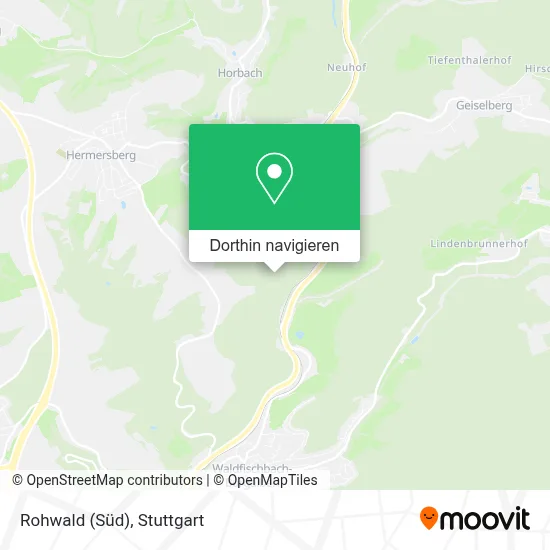 Rohwald (Süd) Karte