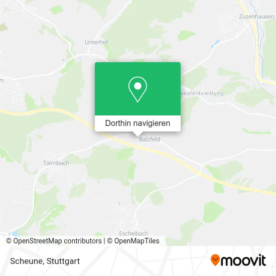 Scheune Karte