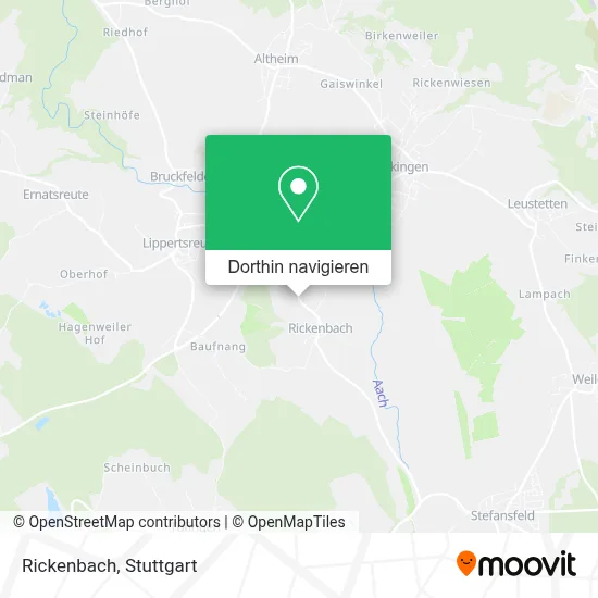 Rickenbach Karte