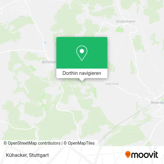 Kühacker Karte