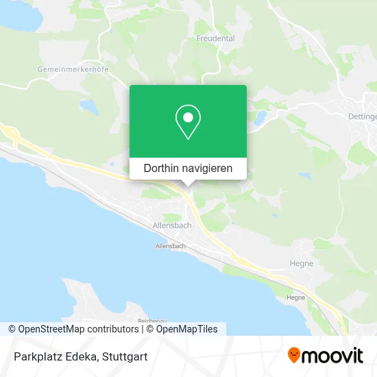 Parkplatz Edeka Karte