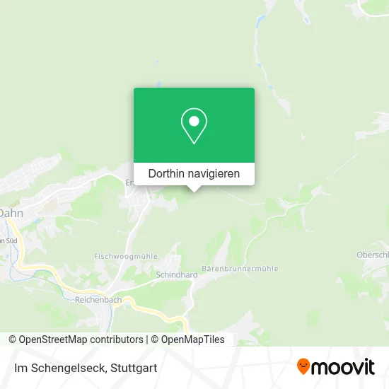 Im Schengelseck Karte
