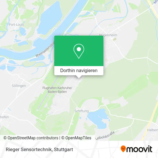Rieger Sensortechnik Karte