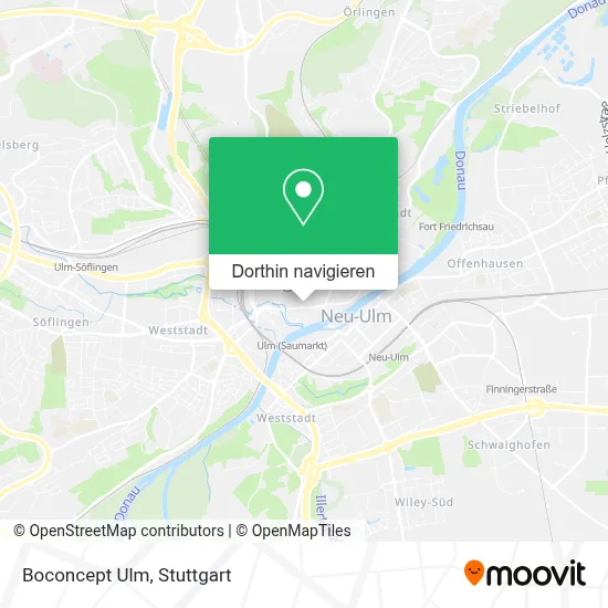 Boconcept Ulm Karte