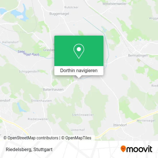 Riedelsberg Karte