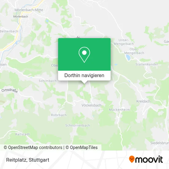 Reitplatz Karte