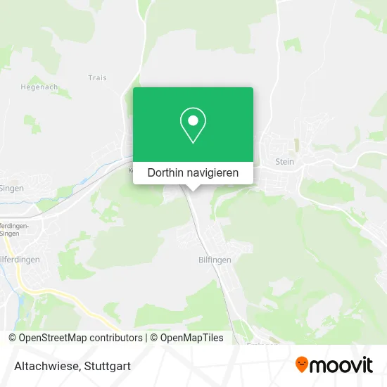 Altachwiese Karte