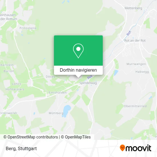 Berg Karte