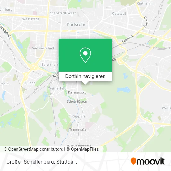 Großer Schellenberg Karte