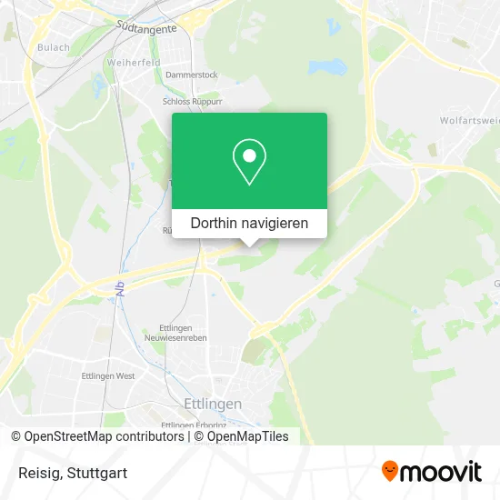 Reisig Karte