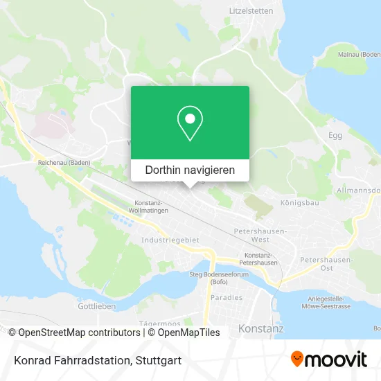 Konrad Fahrradstation Karte