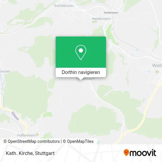 Kath. Kirche Karte