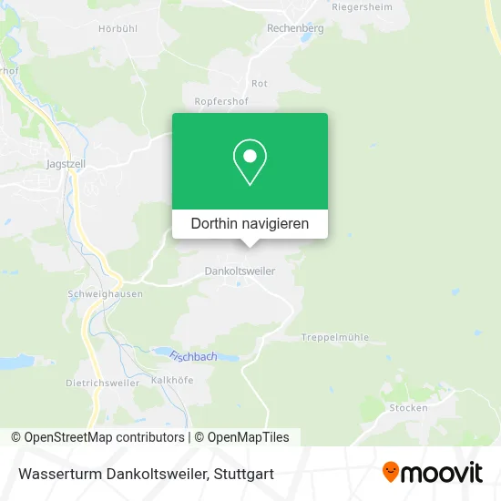 Wasserturm Dankoltsweiler Karte