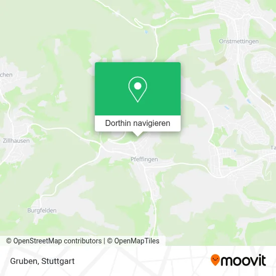 Gruben Karte
