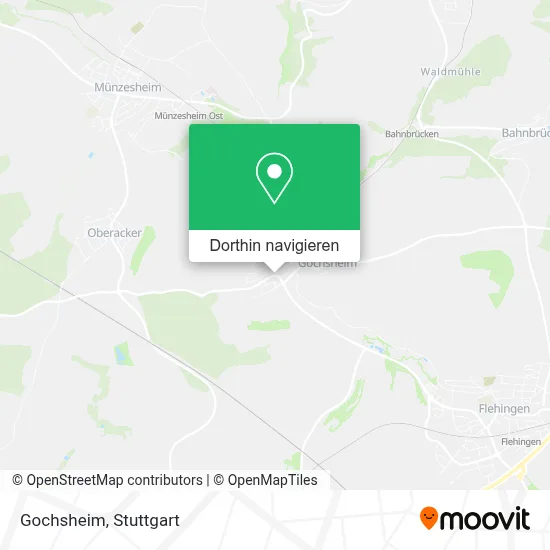 Gochsheim Karte