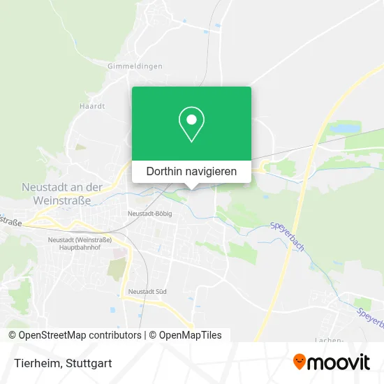 Tierheim Karte