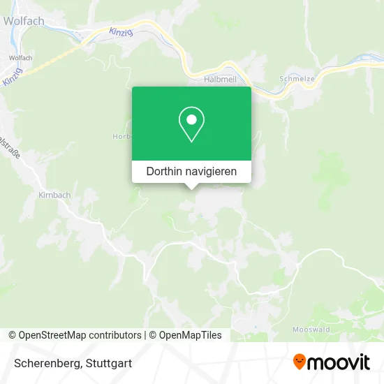 Scherenberg Karte