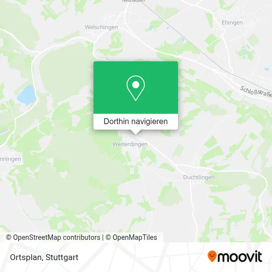 Ortsplan Karte