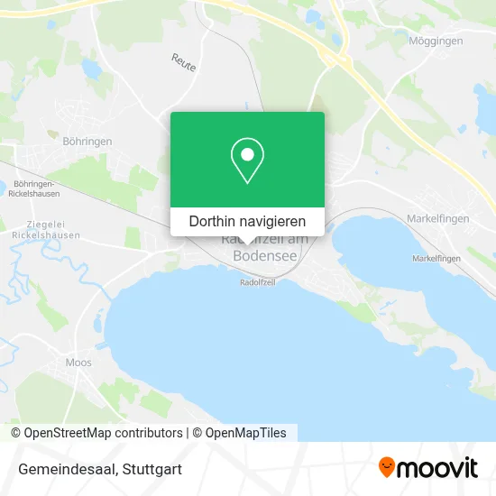Gemeindesaal Karte