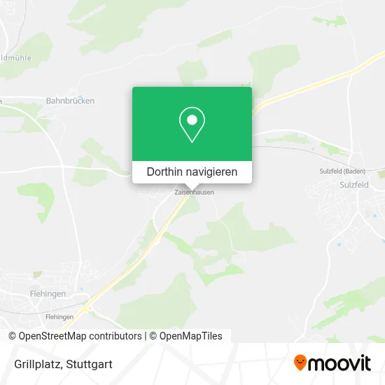 Grillplatz Karte
