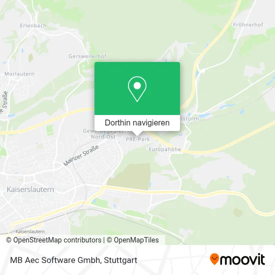 MB Aec Software Gmbh Karte