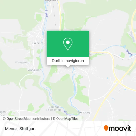Mensa Karte