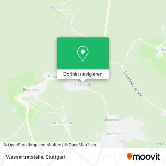 Wassertretstelle Karte