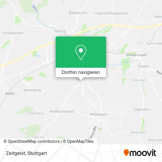 Zeitgeist Karte