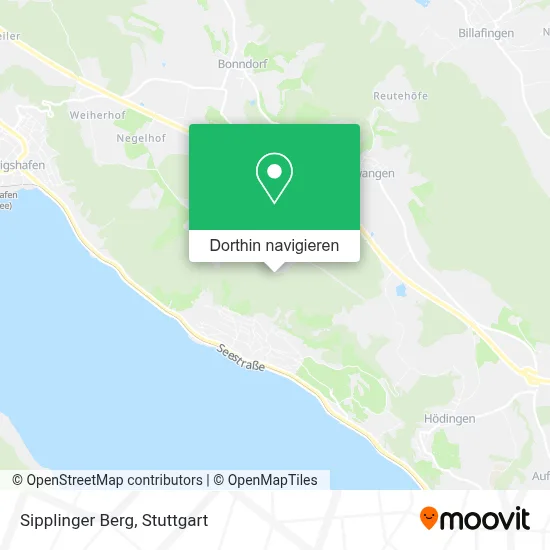 Sipplinger Berg Karte