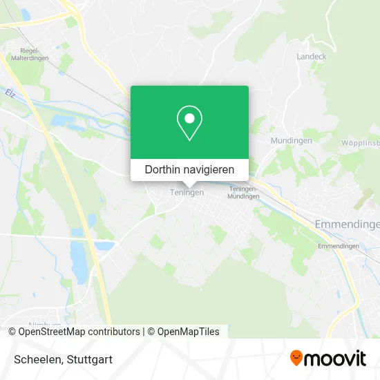 Scheelen Karte