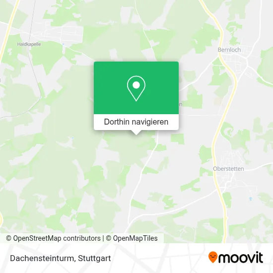 Dachensteinturm Karte