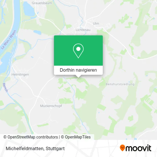 Michelfeldmatten Karte