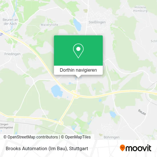 Brooks Automation (Im Bau) Karte