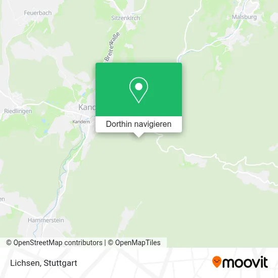 Lichsen Karte