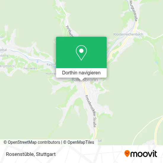 Rosenstüble Karte