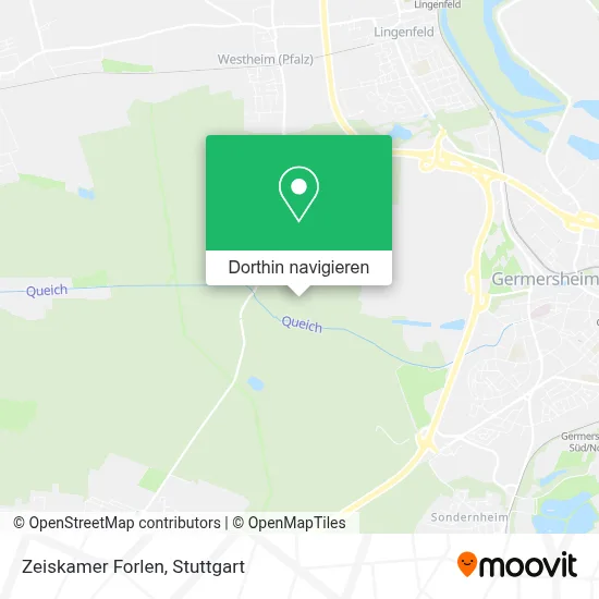 Zeiskamer Forlen Karte